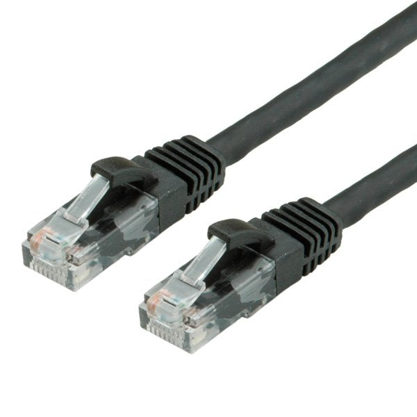 Value Cable De Red Cat.6a (Class Ea) Utp, Schwarz, 2 M
