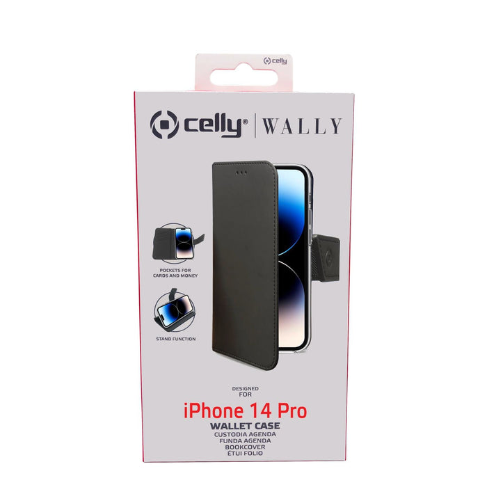 EAN 8021735196808 - Celly Wally funda para teléfono móvil 15,5 cm (6.1") Funda cartera Negro imagen 5