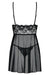EAN 5900308559017 - Obsessive Imperia Camisa Negro Elastano, Poliamida imagen 2