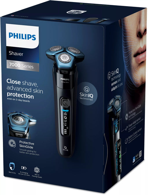 EAN 8710103940098 - Philips SHAVER Series 7000 S7783/55 afeitadora Máquina de afeitar de rotación Recortadora Negro imagen 2