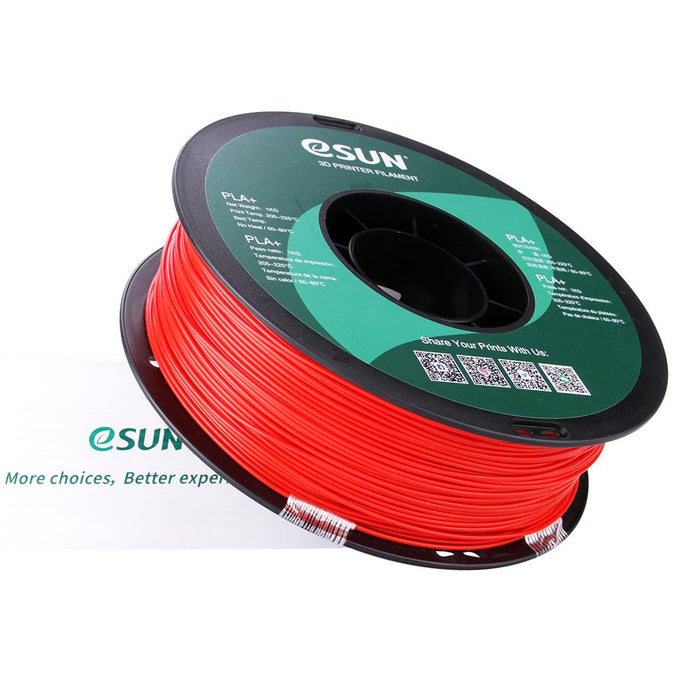 Pla+ 1,75mm Rojo 1kg