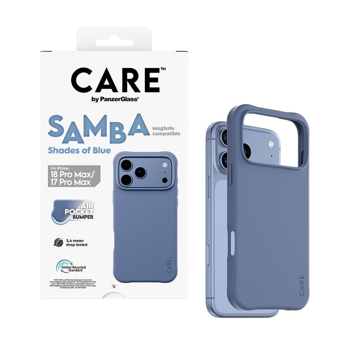 Care Samba Case Shades Blue Magsafe Ip 18pmx 17pmx