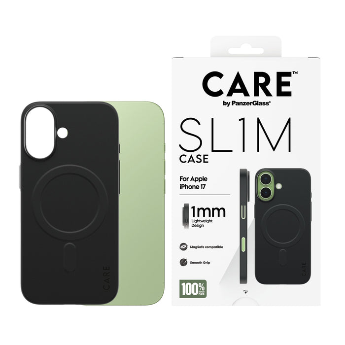 Panzerglass Care Sl1m Case Black W. Magsafe Ip 17