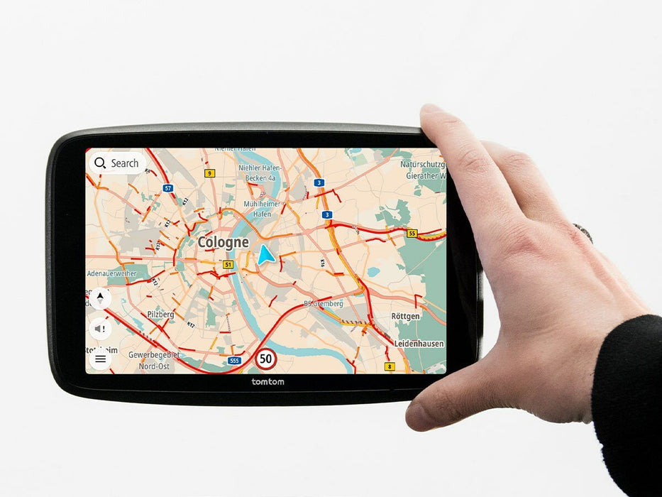 EAN 0636926107501 - TomTom GO navegador Portátil/Fijo 17,8 cm (7") Pantalla táctil Negro imagen 3