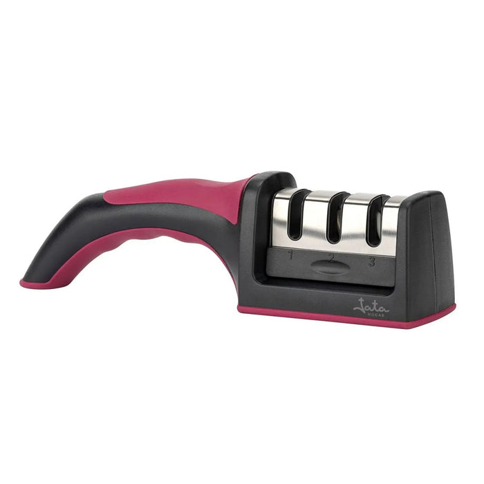 EAN 8436584383789 - JATA HACC4541 afilador de cuchillo Afilador de cuchillos de discos Negro, Rojo imagen 1