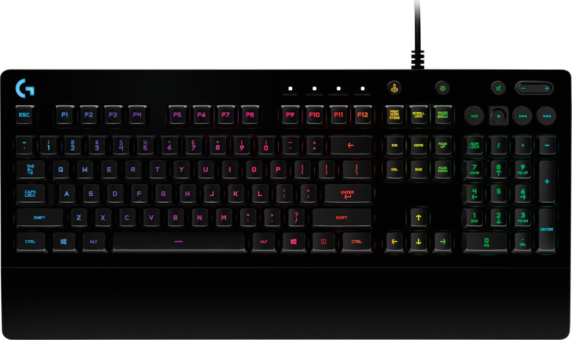 EAN 5099206101753 - Logitech G 920-010739 teclado Juego USB QWERTZ Húngaro Negro imagen 1