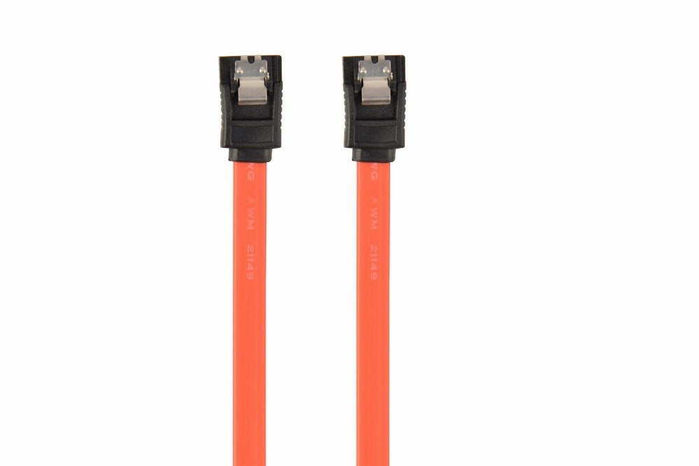 EAN 8716309093385 - Gembird CC-SATAM-DATA cable de SATA 0,5 m Negro, Rojo imagen 1