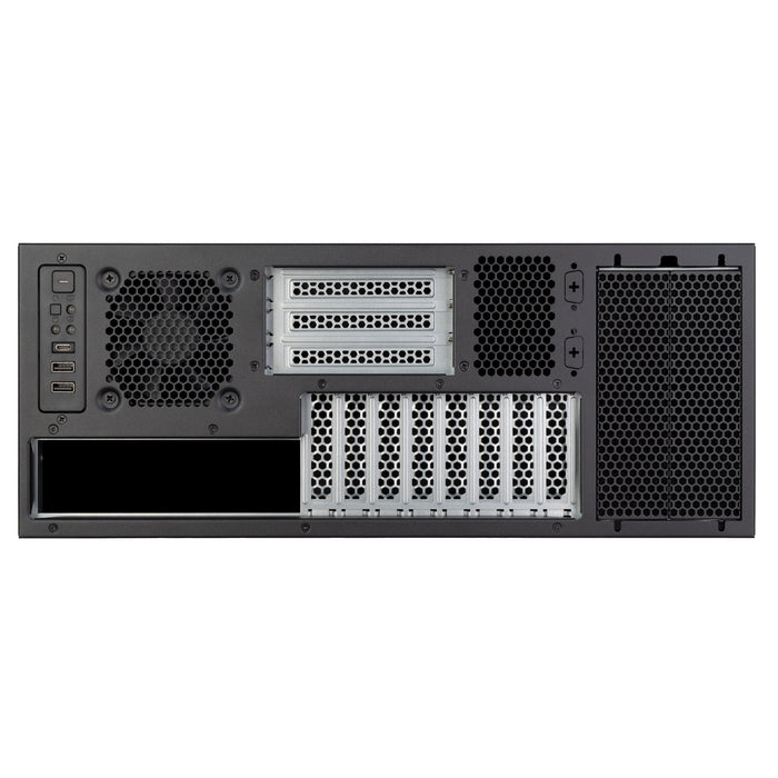 EAN 4710679817231 - Silverstone RM47-502-I carcasa de ordenador Estante Negro imagen 3