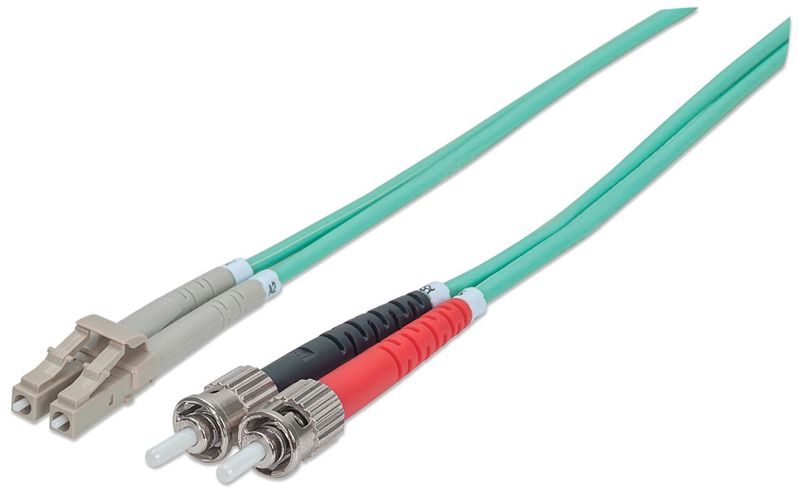 EAN 0766623751001 - Intellinet 751001 Cable de fibra óptica e InfiniBand 2 m ST LC Color aguamarina imagen 1