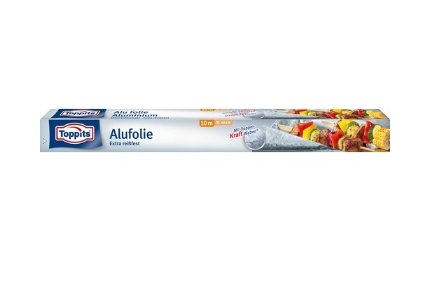Toppits Alufolie Extra Ancho 44,0 Cm X 1,0 M