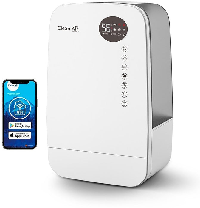 EAN 8718546312182 - Clean Air Optima CA-607W humidificador 5,5 L Blanco 25 W imagen 1