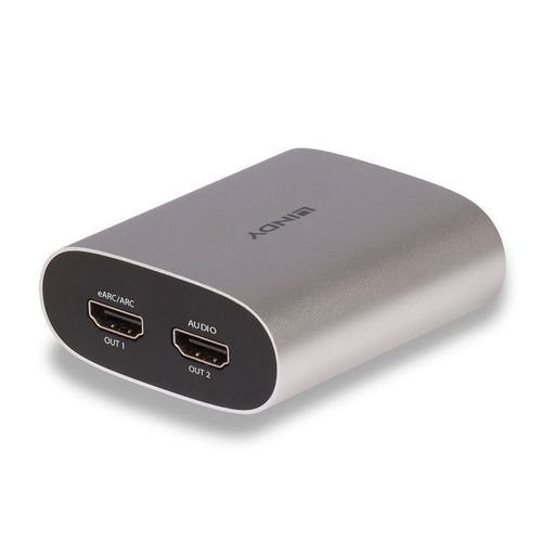 EAN 4002888383684 - Lindy 38368 convertidor de audio Negro, Plata imagen 1