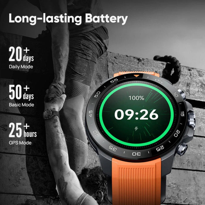 Smartwatch Mibro Gs Explorer S Smartwatch - 1,32" Amoled · 10atm · Bt. 5.3 · Bat. 460mah · Gps · Negro · Correa Extra