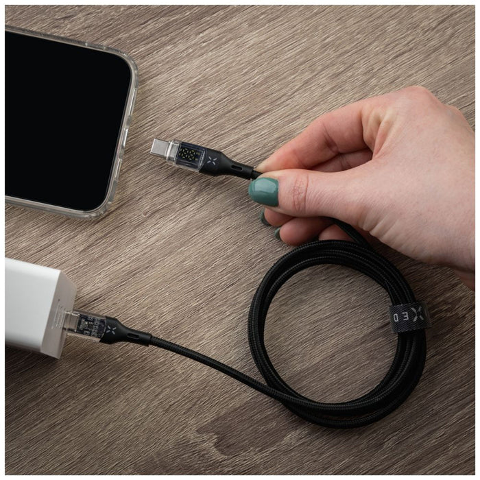 EAN 8591680164820 - FIXED FIXDD-CC2-BK cable USB USB 2.0 2 m USB C 4,8 Gbit/s 100 W Negro imagen 9