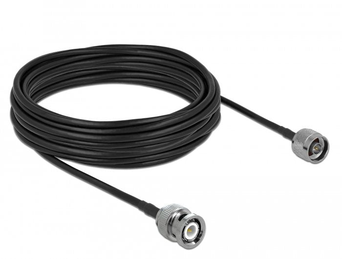 Delock Antennencable N Stecker Zu Bnc Stecker Lmr195 10 M