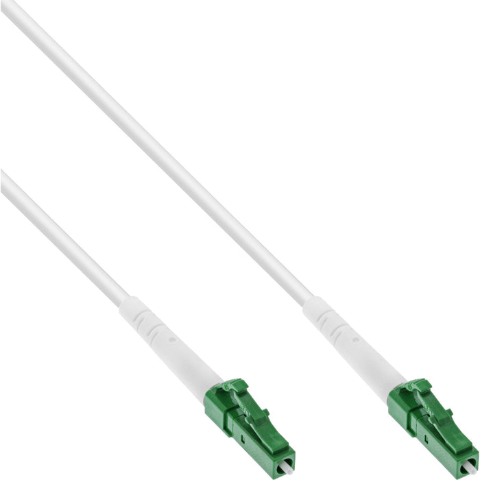 Cable Simplex De Fibra Óptica Inline, Ftth, Lc/Apc 8° A Lc/Apc 8°, 9/125?M, Os2, 0,5m