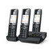 EAN 4250366865843 - Gigaset COMFORT 550A Teléfono analógico Identificador de llamadas Negro imagen 12