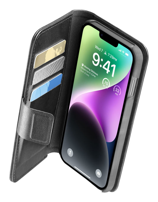 EAN 8018080445934 - Cellularline 8018080445934 funda para teléfono móvil 17 cm (6.7") Folio Negro imagen 1