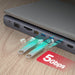 EAN 4894160048103 - UNITEK uHUB 11+ Alámbrico Thunderbolt 3 Gris imagen 6