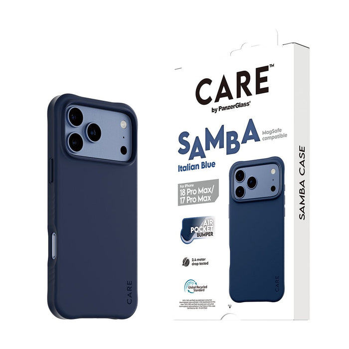 Care By Panzerglass Samba Case Ip17/18 Pro Max Italian Blue Ms