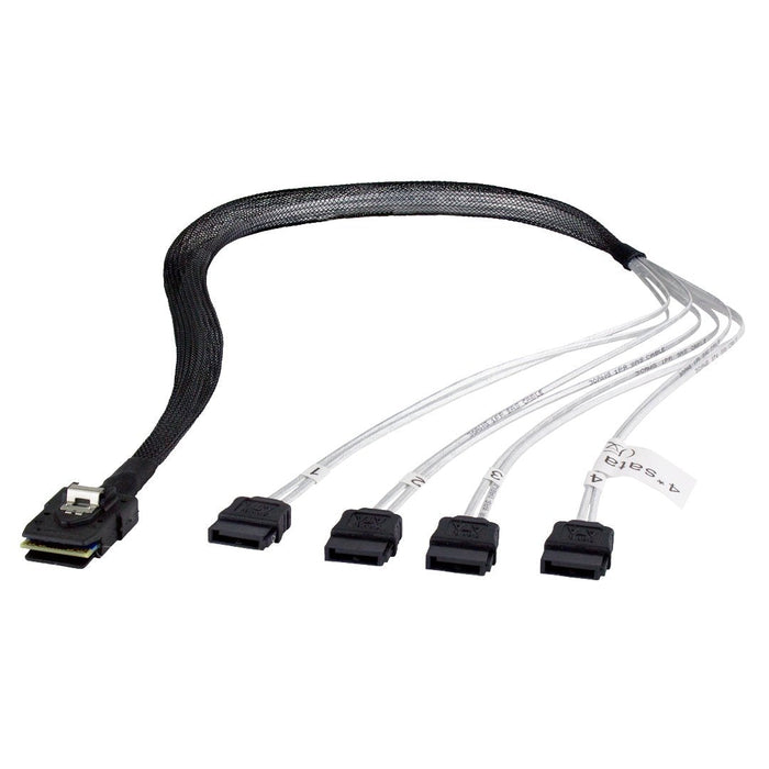 Fantec Src-Mini Sas Zu 4x Sata Kabel