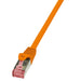 EAN 4052792021578 - LogiLink 0.5m Cat.6 S/FTP cable de red Naranja 0,5 m Cat6 S/FTP (S-STP) imagen 1