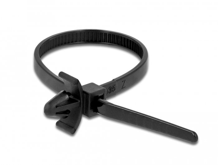 Delock Bridas Con Anclaje De Expansión L 140 X W 4 Mm Negro 10 Piezas