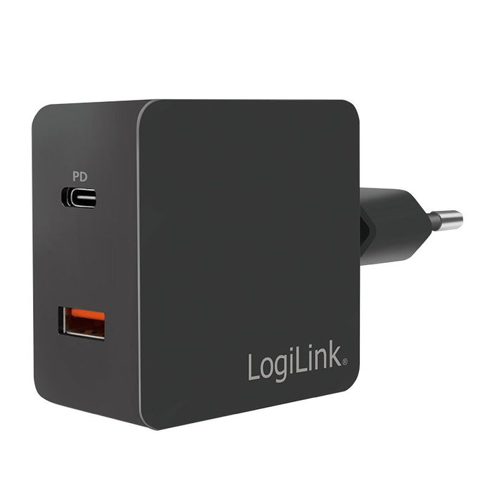 EAN 4052792057089 - LogiLink PA0220 cargador de dispositivo móvil Universal Negro Corriente alterna Carga rápida Interior imagen 2