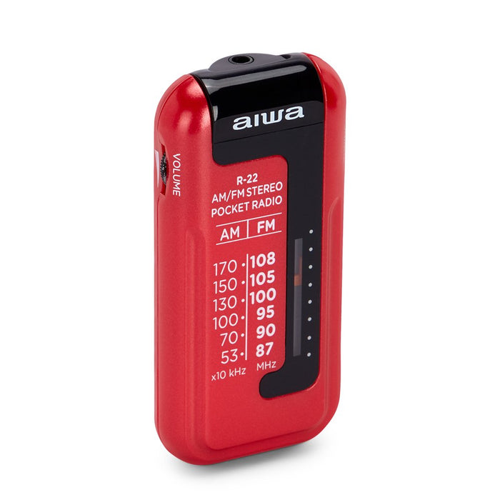 EAN 8435256896954 - Aiwa R-22RD radio Personal Analógica Rojo imagen 2
