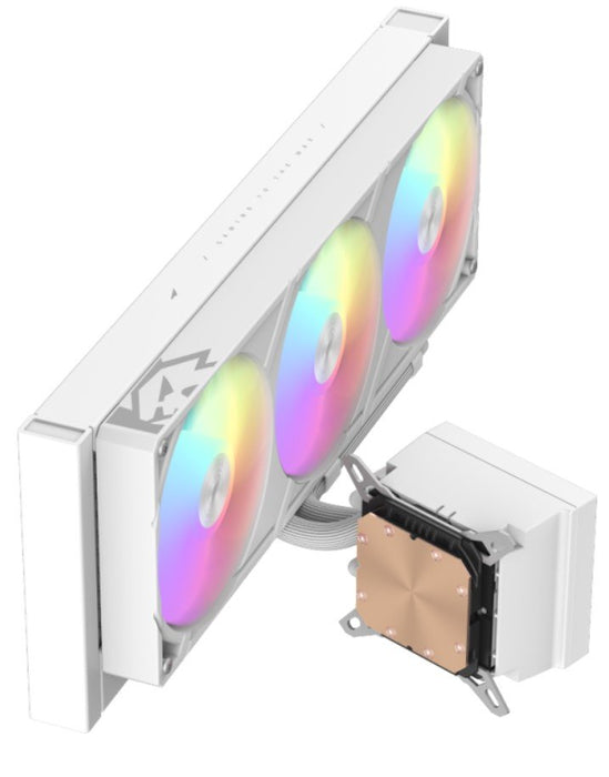 Gamemax  Cpu Liquid Cooler  Glacier 360 Lcd  White