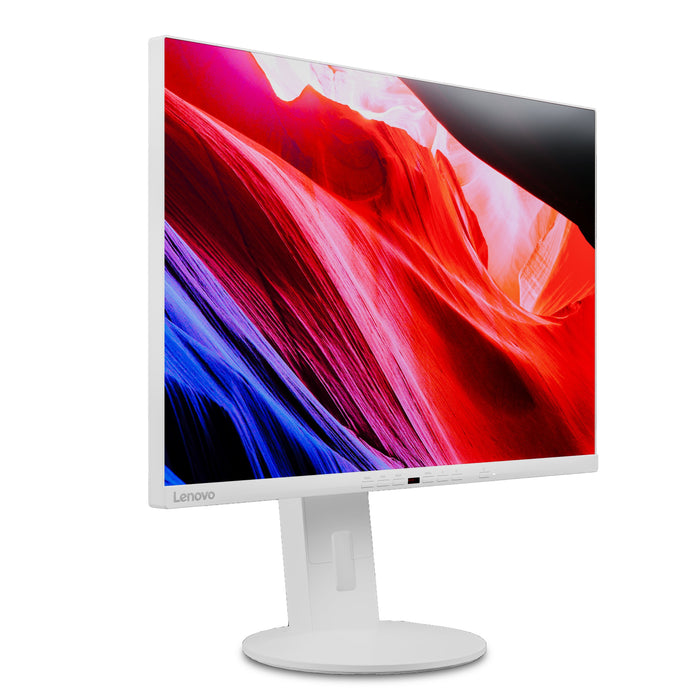 EAN 0197531646446 - Lenovo C24d-20 pantalla para PC 61 cm (24") 1920 x 1200 Pixeles Full HD LED Gris, Blanco imagen 3