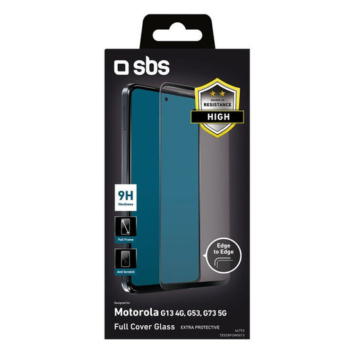 EAN 8018417444753 - SBS TESCRFCMOG13 protector de pantalla o trasero para teléfono móvil Motorola 1 pieza(s) imagen 2