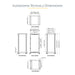 EAN 0065030858519 - StarTech.com 4POSTRACK25U armario rack Rack o bastidor independiente Negro imagen 14