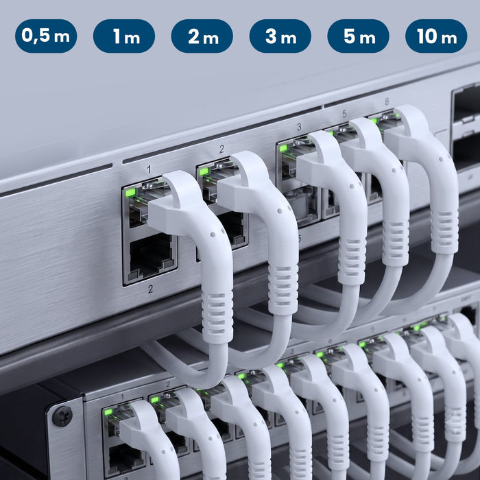 EAN 5906168638992 - Extralink Kat.6A U/FTP 3m 1Gbps Biały | Patchcord LAN | Miedź Kabel sieciowy skrętka, łamana końcówka (EX imagen 14