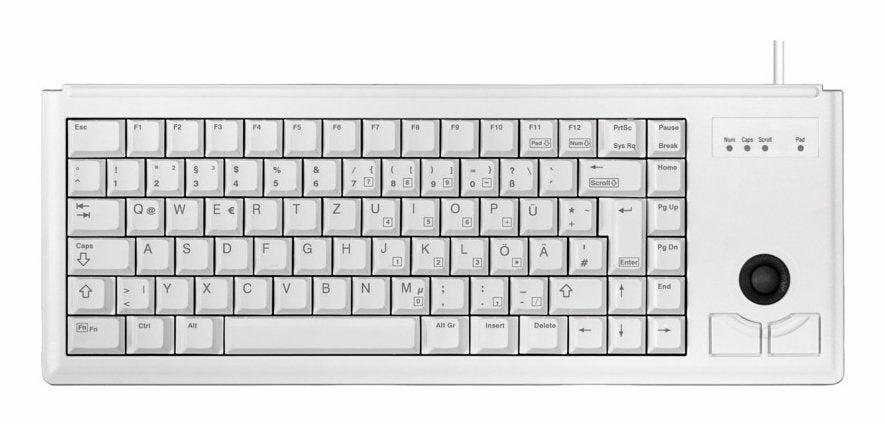 EAN 4025112026874 - CHERRY G84-4400 teclado Universal USB QWERTY Inglés de EE. UU. Gris imagen 1
