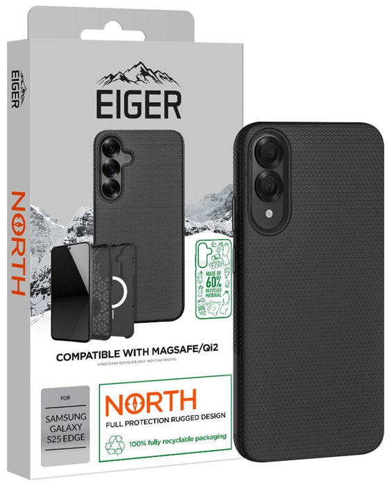 Eiger North Magsafe Case Grs Galaxy S25 Edge Schwarz