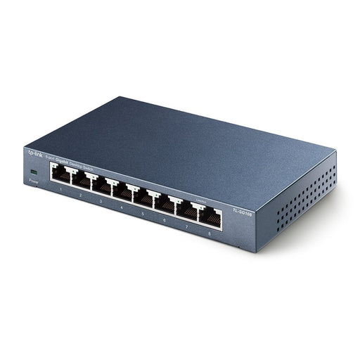 EAN 6935364098117 - TP-Link TL-SG108 No administrado Gigabit Ethernet (10/100/1000) Negro imagen 2