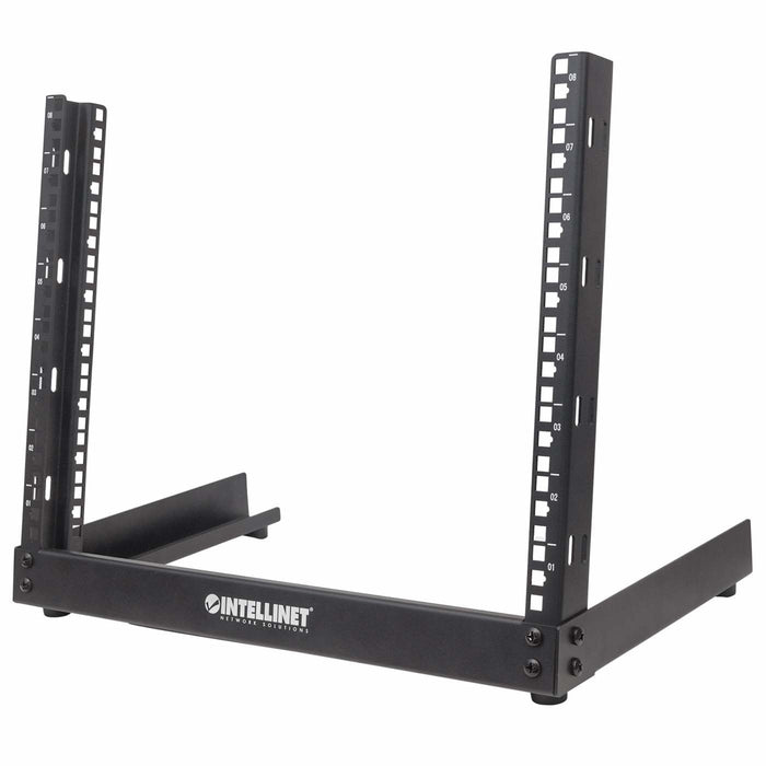 EAN 0766623714648 - Intellinet 714648 armario rack 8U Rack o bastidor independiente Negro imagen 1