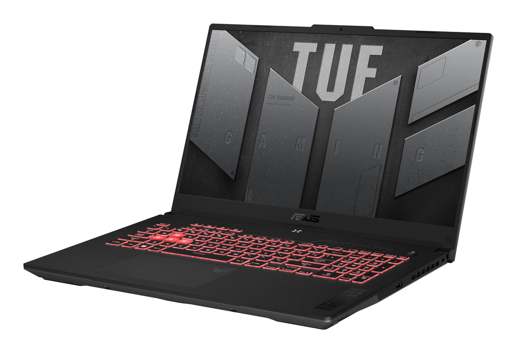 Asus Tuf Gaming A17 Tuf707nuq-Ischx031w Amd Ryzen? 7 170 Ordenador Portátil 43,9 Cm (17.3) Full Hd 16 Go Ddr5-Sdram 512 Go Ssd Nvidia Geforce Rtx 4050 Wi-Fi 6 (802.11ax) Windows 11 Home Negro, Gris