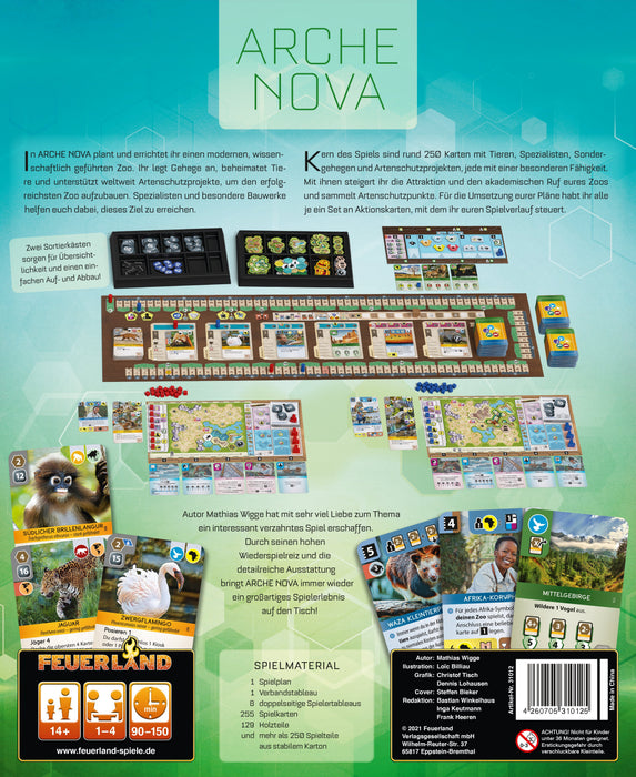 EAN 4260705310125 - Asmodee Arche Nova Juego de mesa Pensamiento lateral imagen 4