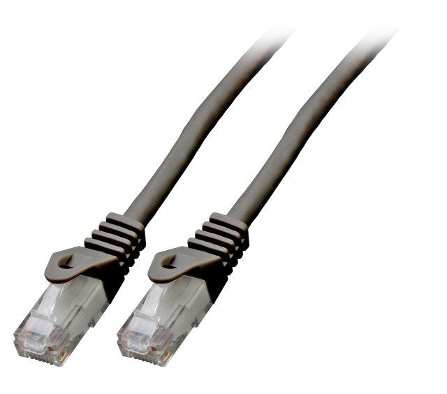 Efb Rj45 Cable De Red Cat.6 U Utp Lszh Cca Schwarz 0,5m