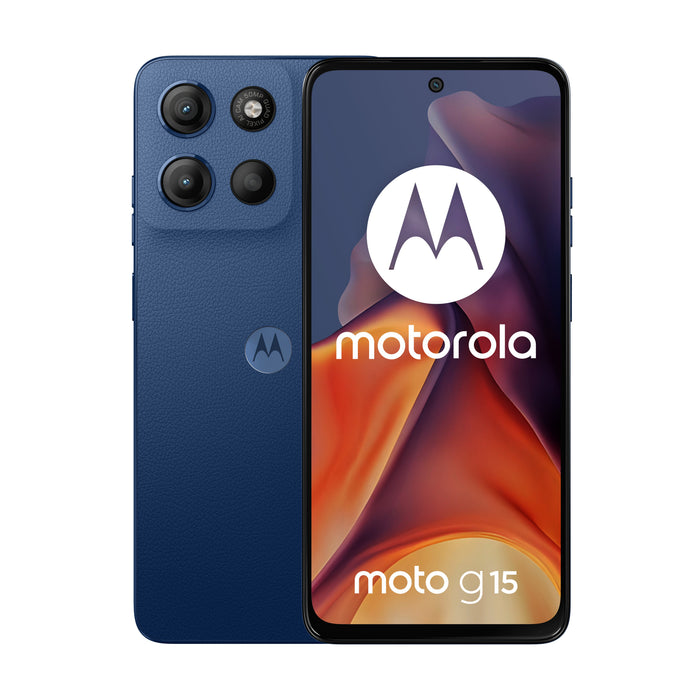 EAN 0840023291197 - Motorola moto g15 17,1 cm (6.72") SIM doble Android 15 4G USB Tipo C 8 GB 256 GB 5200 mAh Marina imagen 2