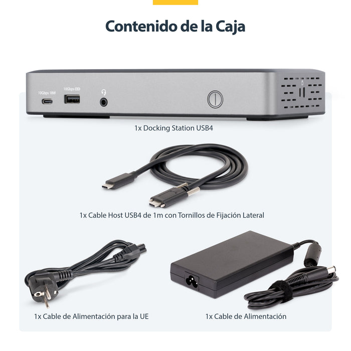 EAN 65030902885 - StarTech.com 150UE-USB4DOCKTRIPLE base para portátil y replicador de puertos Alámbrico Gris imagen 16