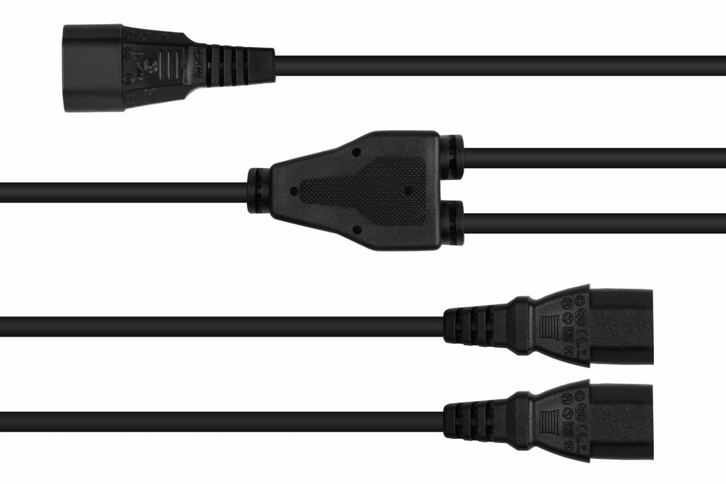 EAN 4066857000460 - Kabelmeister SK1436-S003 cable de transmisión Negro 0,3 m IEC C14 IEC C13 imagen 2
