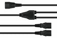 EAN 4066857000460 - Kabelmeister SK1436-S003 cable de transmisión Negro 0,3 m IEC C14 IEC C13 imagen 2
