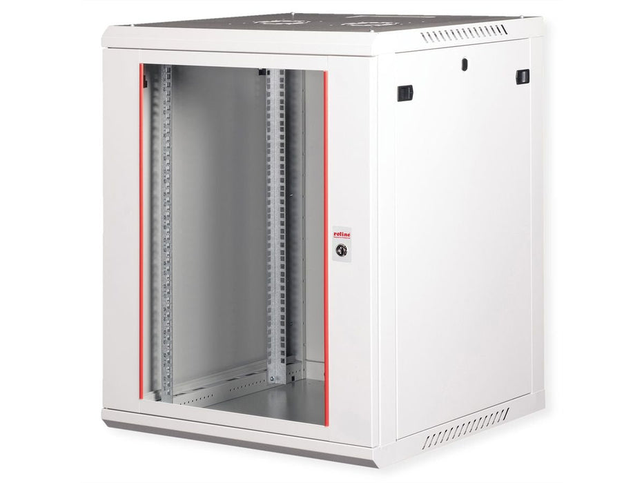 Roline 19-Zoll Wandgehuse Basic Plus 15he, 600x600 Bxt Grau