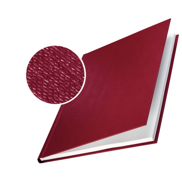 Leitz Tapas Rígidas Classic A4 3.5mm 15-36h Burdeos -Caja De 10 Tapas-