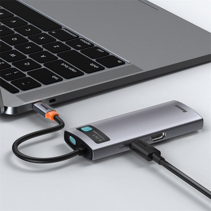 EAN 6953156204645 - Baseus Metal Gleam USB 3.2 Gen 1 (3.1 Gen 1) Type-C Gris imagen 7