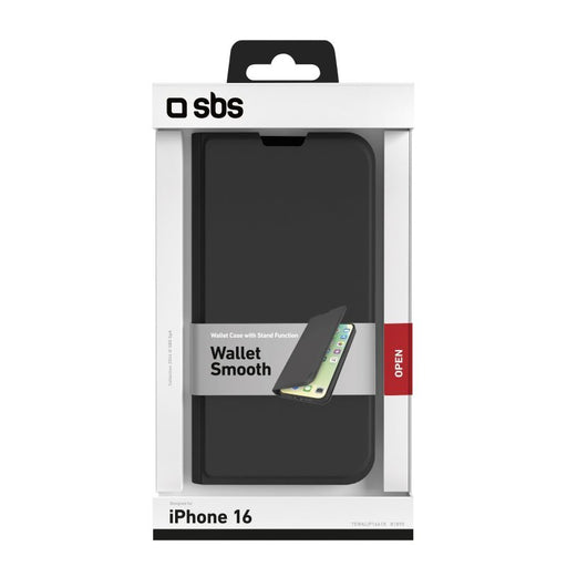 EAN 8018417481895 - SBS TEWALIP1661K funda para teléfono móvil 15,5 cm (6.1") Funda cartera Negro imagen 2