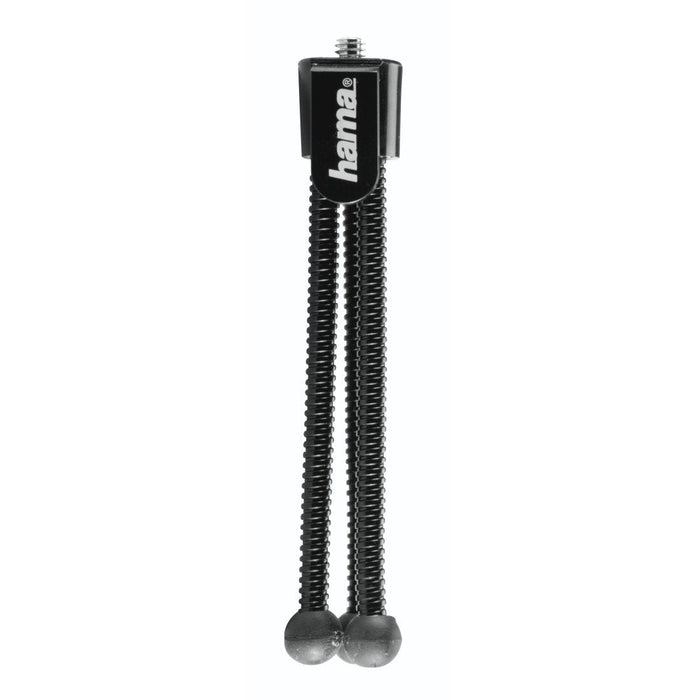 Hama Flexi Tripode Mini Para Camara Con Rosca 1/4" - Plegable - Altura Ajustable Hasta 10cm - Peso Max 200g - Plastico